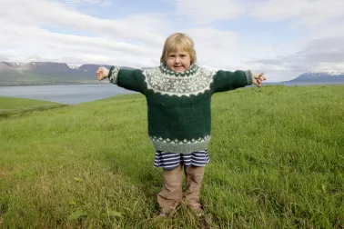 In Geschäften mit traditioneller Handwerkskunst findet man den einen oder anderen Islandpullover