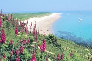 Shell Beach, Herm