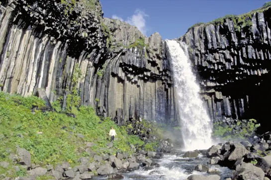 Wasserfall Svartifoss