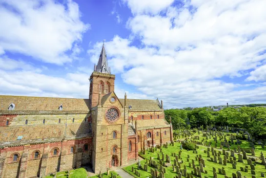 St Magnus Cathedral in Kirkwall