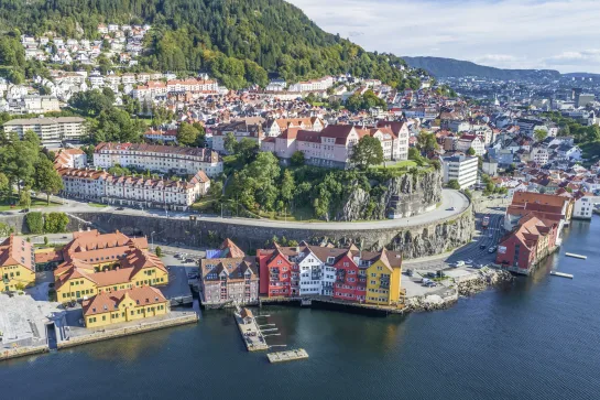 Maritime Stadt Bergen