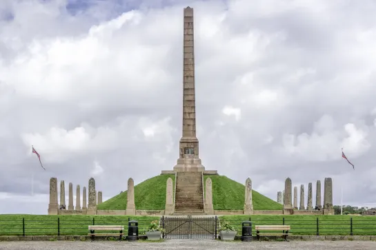Grabmonument Haraldshaugen