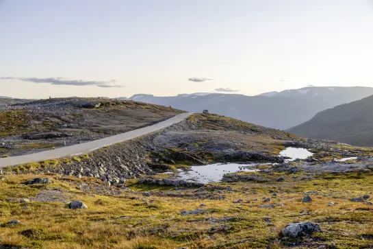 Passstraße über das Haukelifjell