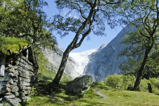 Gletscher Briksdalsbreen