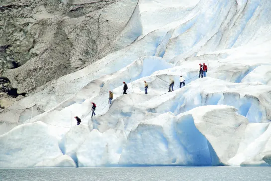 Gletscher Jostedalsbreen