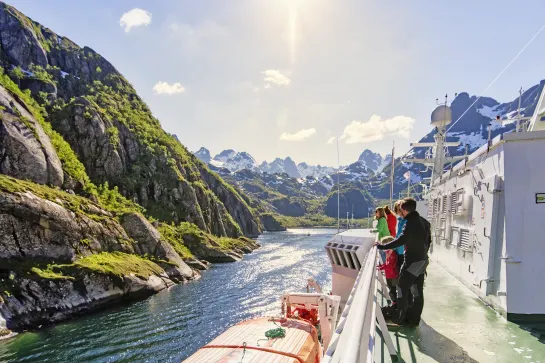 Bootsfahrt auf dem Trollfjord