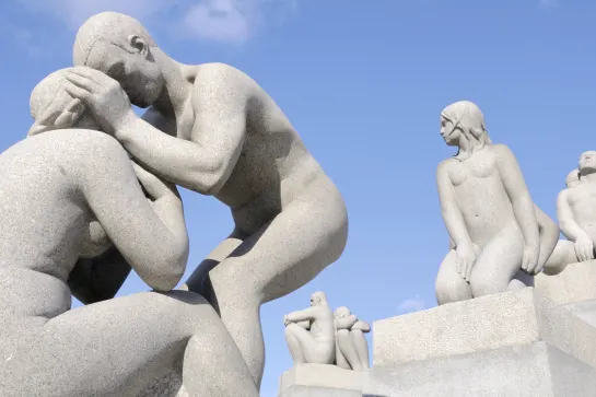 Vigeland Skulpturenpark in Oslo