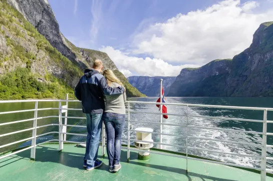 Kreuzfahrt auf dem Nærøyfjord