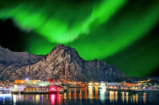 Nordlicht in Svolvaer