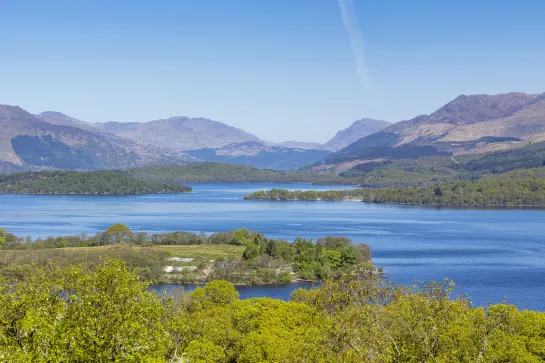 Ausblick von Inchcailloch