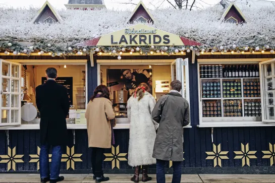 Weihnachtsambiente im Tivoli