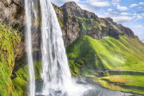 Wasserfall Seljalandsfoss
