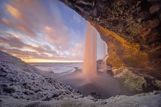 Wasserfall Seljalandsfoss