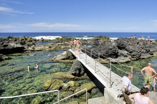 Lavapools bei Biscoitos