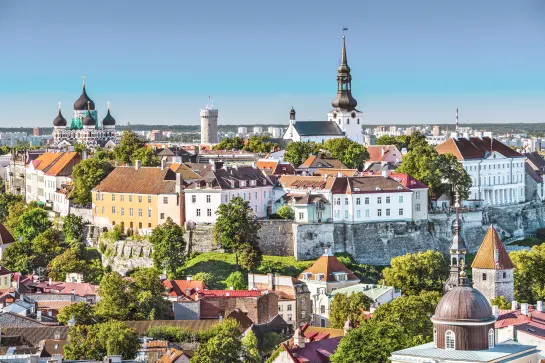 Blick auf Tallinns Altstadt