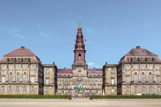 Schloss Christiansborg in Kopenhagen
