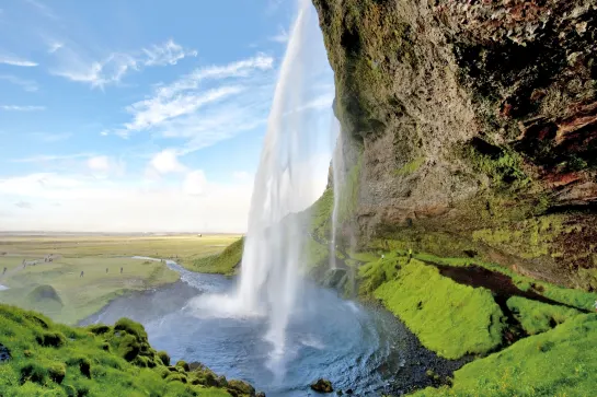 Wasserfall Seljalandsfoss