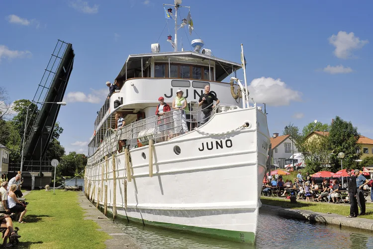 MS Juno, Göta Kanal