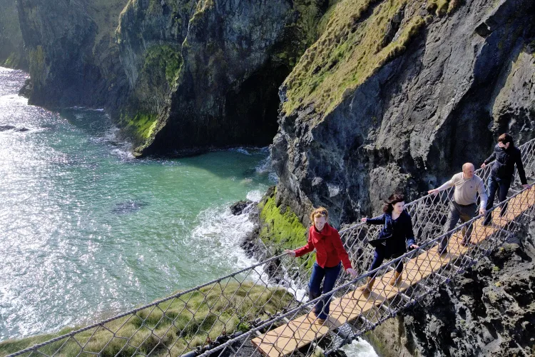 Carrick-a-rede Rope Bridge, Nordirland