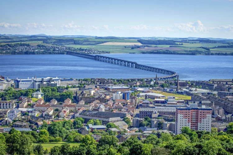 Tay Bridge bei Dundee