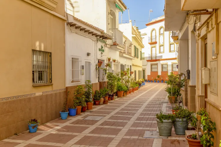 La Carihuela Torremolinos Andalusien