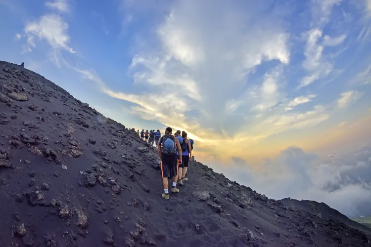 Nachtwanderung auf Stromboli