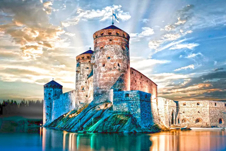 Burg Olavinlinna in Savonlinna