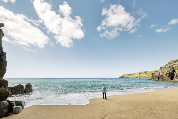 Pedn Vounder Beach, Cornwall