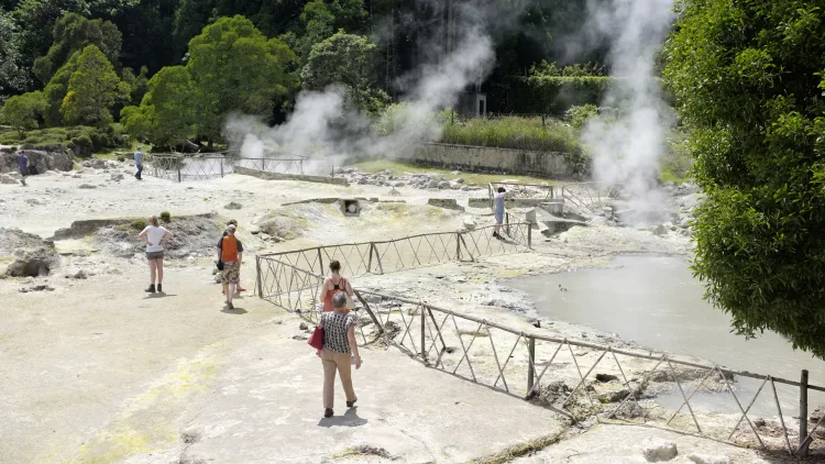 Thermalfelder in Furnas