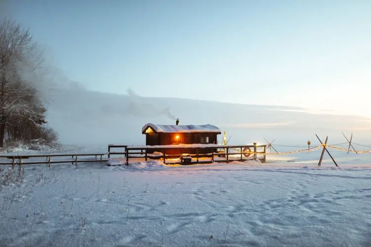 Sauna am See