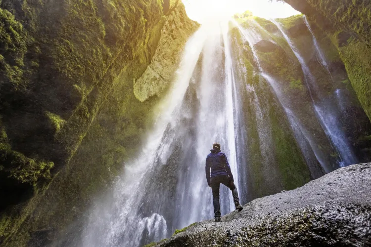 Gljufrabui Wasserfall