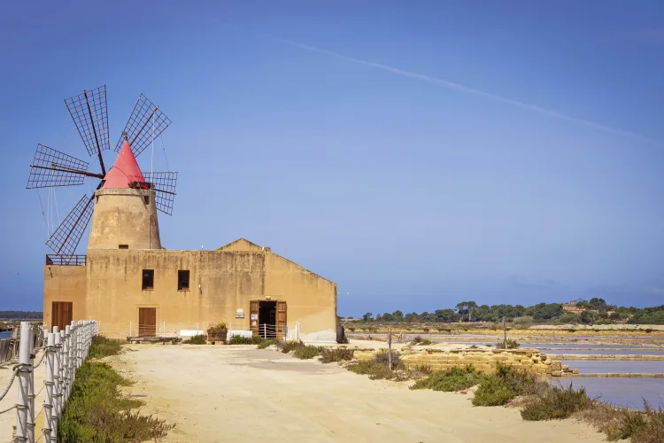 Salzgewinnung, Marsala