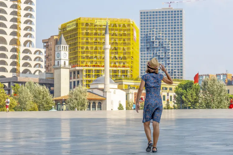 Tirana, Skanderbeg Platz