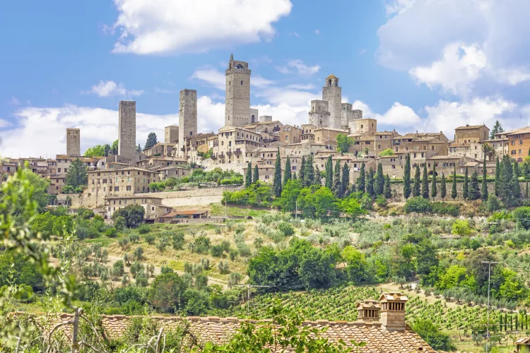 San Gimignano, Toskana