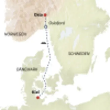 Reiseverlauf RR22-NOR151010-Norwegen-Color-Line-Minicruise-S-363
