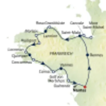 Reiseverlauf RR23-NTE121001-Frankreich-Mystische-Bretagne_S-301