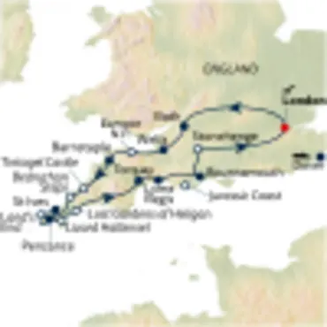 Reiseverlauf RR24-ENG121008-England-Zauberhafte Kuesten S-222