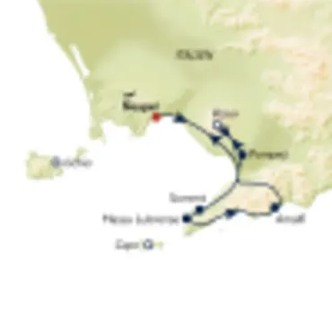 Reiseverlauf RR24-NAP111001-Italien-Hoehepunkte am Golf von Neapel S-306