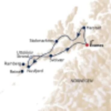Reiseverlauf S_26-EVE521002-Norwegen-Alpine-Dramatik_Rorbuer-Flair_WEB