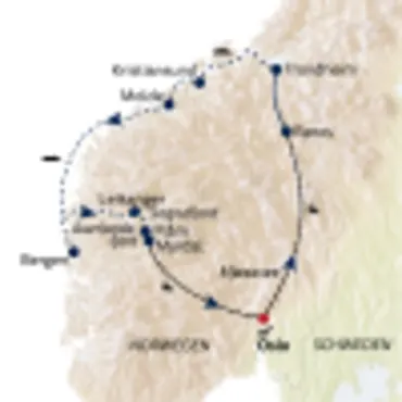 Reiseverlauf S_26-OSL111006-Norwegen-Norwegens-Fjordwelt-mit-Flahmbahn-und-Hurtigruten-S-083