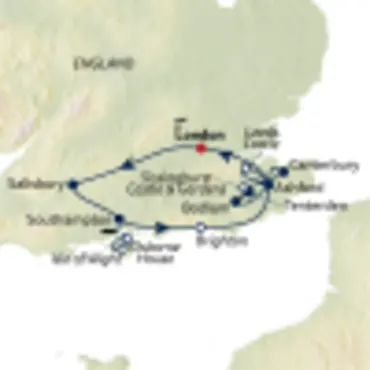Reiseverlauf S_27-LHR111007-England-Suedenglands_schoenste_Gaerten_und_SchloesserS-150