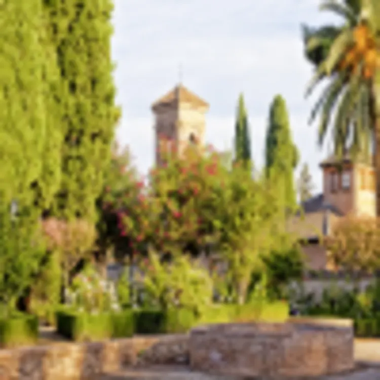 Gärten Alhambra Granada Andalusien