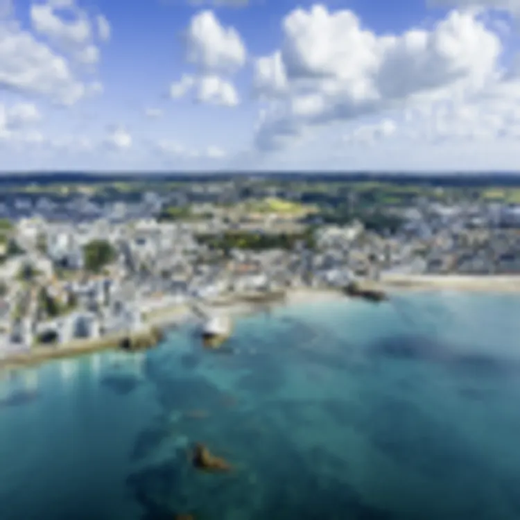 Blick auf Havre des Pas, St. Helier, Jersey