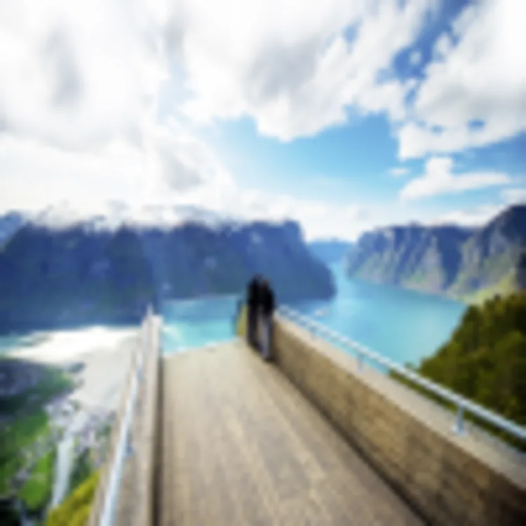 Stegastein, Aurlandsfjord