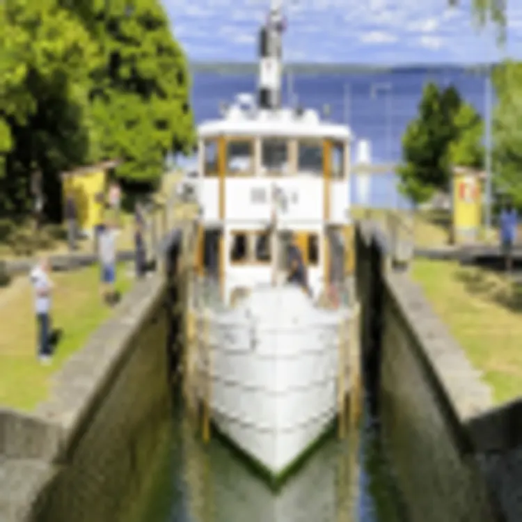 Göta Kanal Schleuse