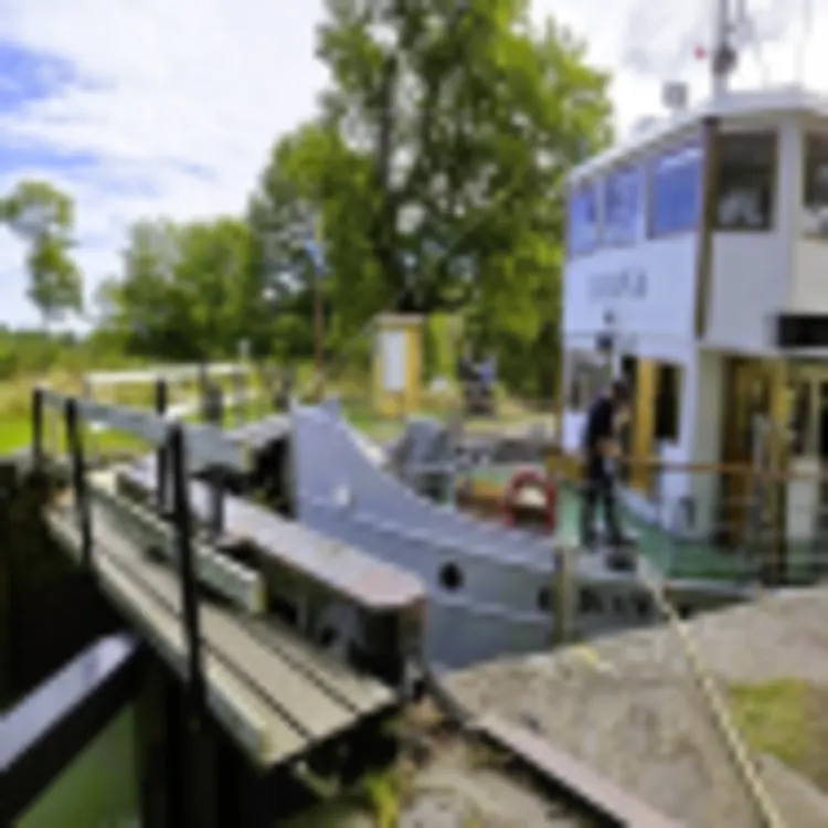 In der Schleuse