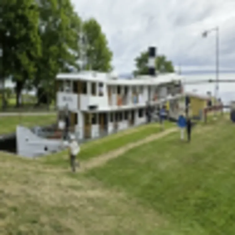 In der Schleuse
