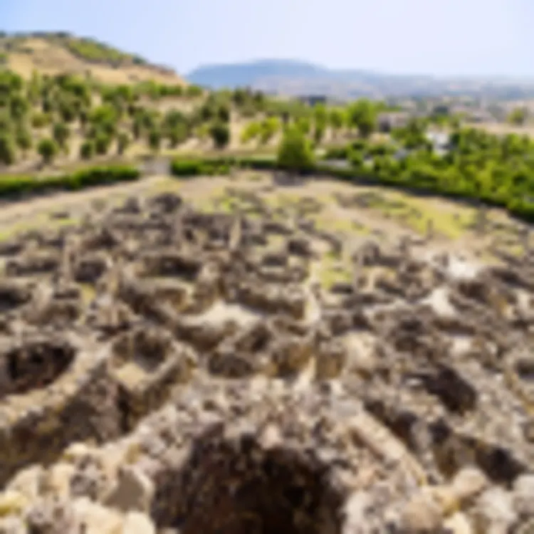 Nuraghe Su Nuraxi, Sardinien