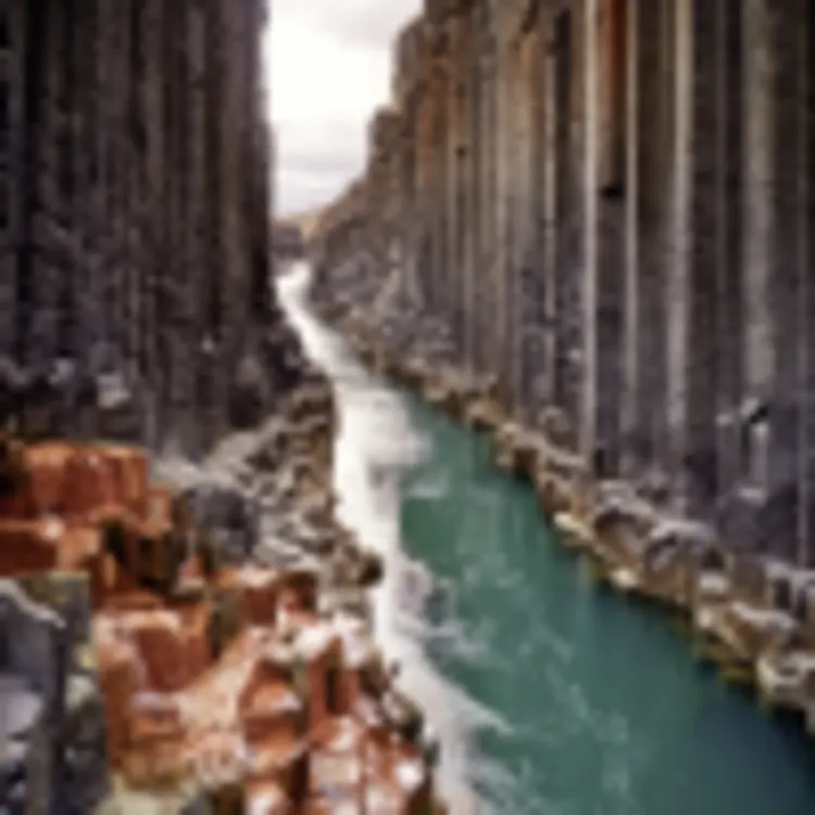 Studlagil Canyon