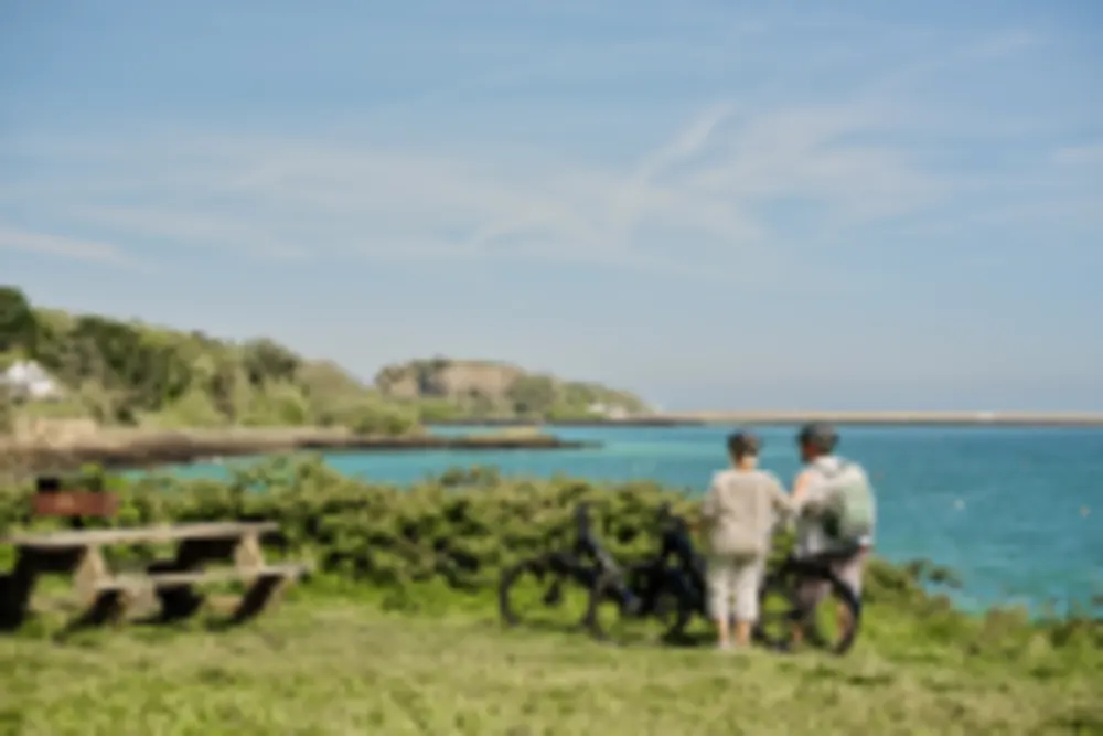 Blick auf St. Catherine Breakwater